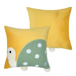 STOF Coussin enfant carré (40 x 40 cm) Mimy Jaune New
