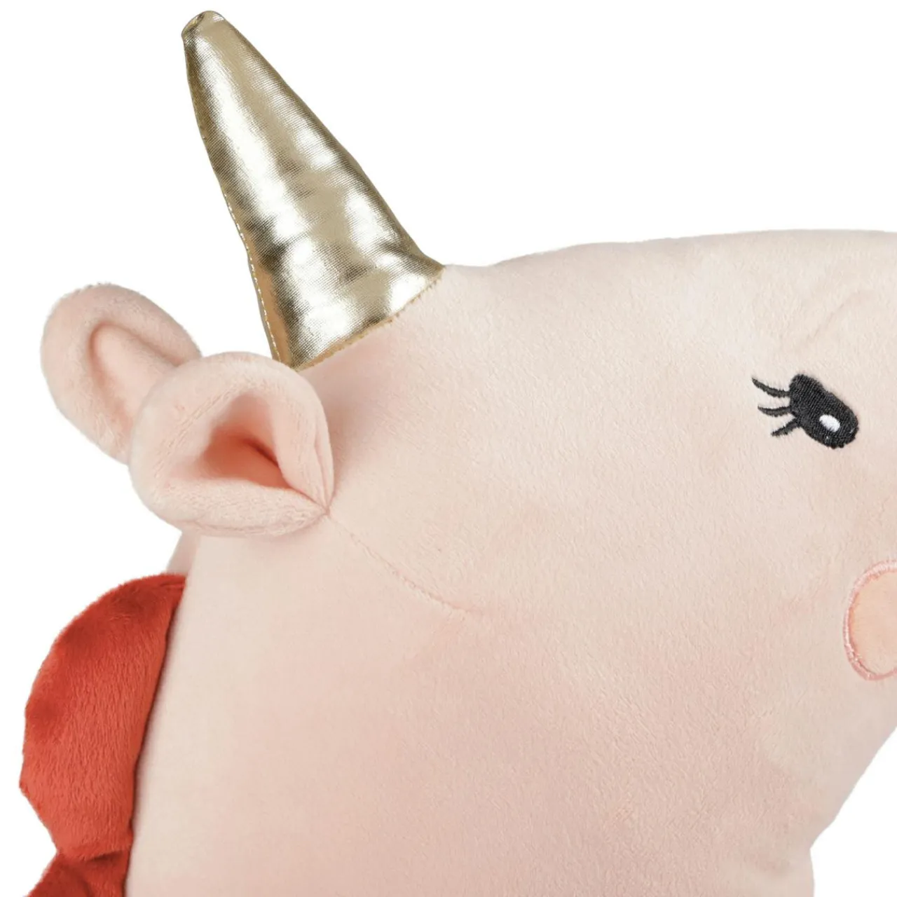 OSTARIA Coussin enfant (35 cm) Licorne Rose New