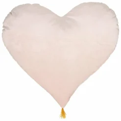 Atmosphera createur d'interieur for kids Coussin enfant cœur (40 x 45 cm) Polie Rose Clearance