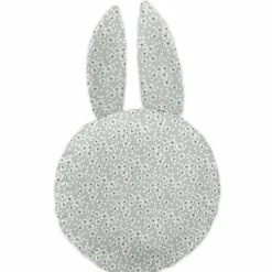 L'EFFET PAPILLON Coussin enfant Lapin (30 cm) Jardinage Blanc