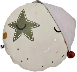 L'effet papillon Coussin enfant rond coton (40 cm) Sky Dream Multicolore Clearance
