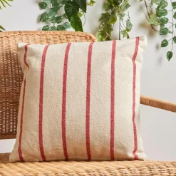 EMINZA Coussin extérieur carré toile de coton (50 x 50 cm) Ocealys Rouge Online