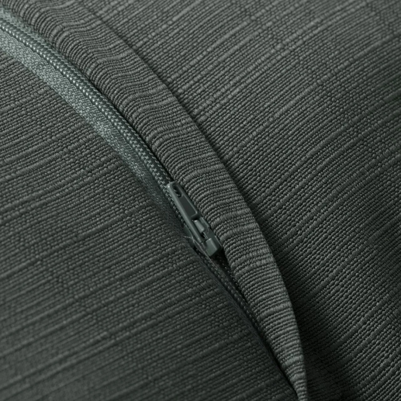 EMINZA Coussin extérieur carré (60 x 60 cm) Sunset Gris Anthracite Hot