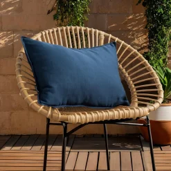EMINZA Coussin extérieur rectangulaire (40 x 60 cm) Sunset Bleu nuit