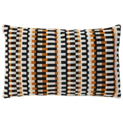 Atmosphera, cru017dateur d'intu017drieur Coussin rectangulaire brodé (30 x 50 cm) Jangwa Beige Online