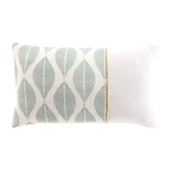 douceur d'intu017drieur Coussin rectangulaire coton (30 x 50 cm) Maho sauge Vert Best