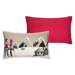 STOF Coussin rectangulaire coton (35 x 60 cm) Villard Multicolore Hot
