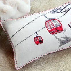 STOF Coussin Rectangulaire Coton (35 x 60 cm) Villard Ecru Outlet