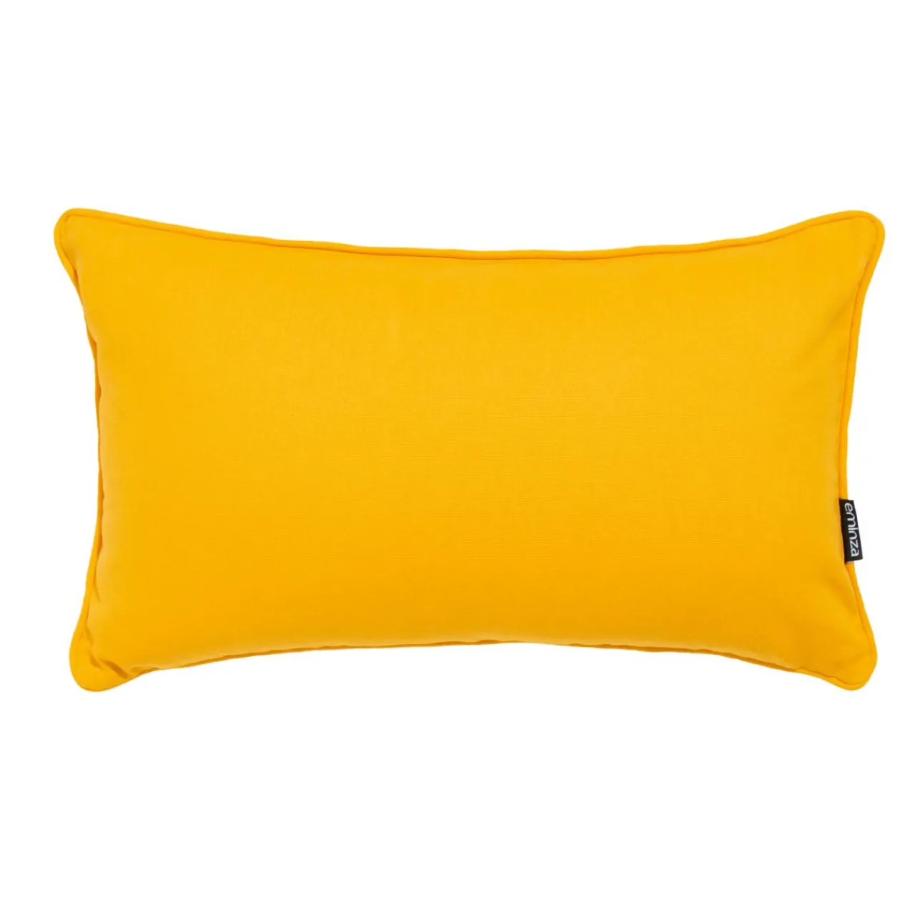 EMINZA Coussin rectangulaire coton (30 x 50 cm) Pixel Jaune moutarde Outlet