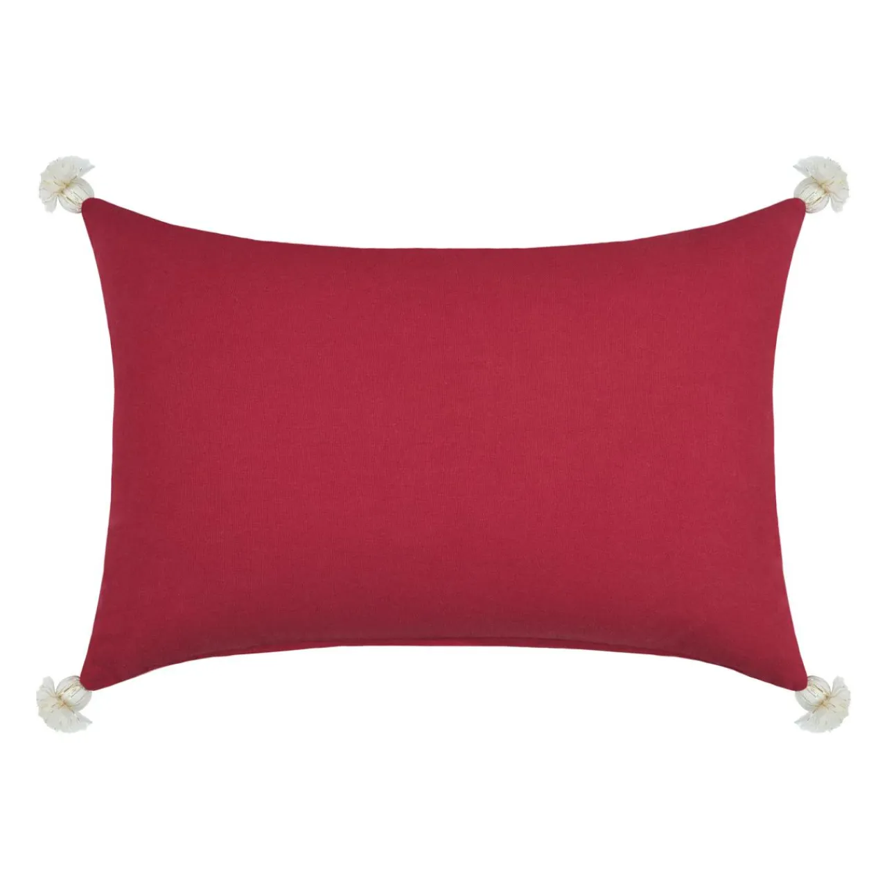 STOF Coussin rectangulaire coton (35 x 50 cm) Finna Rouge
