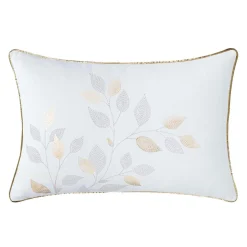 douceur d'intu017drieur Coussin rectangulaire coton (40 x 60 cm) Duchesse Blanc Clearance