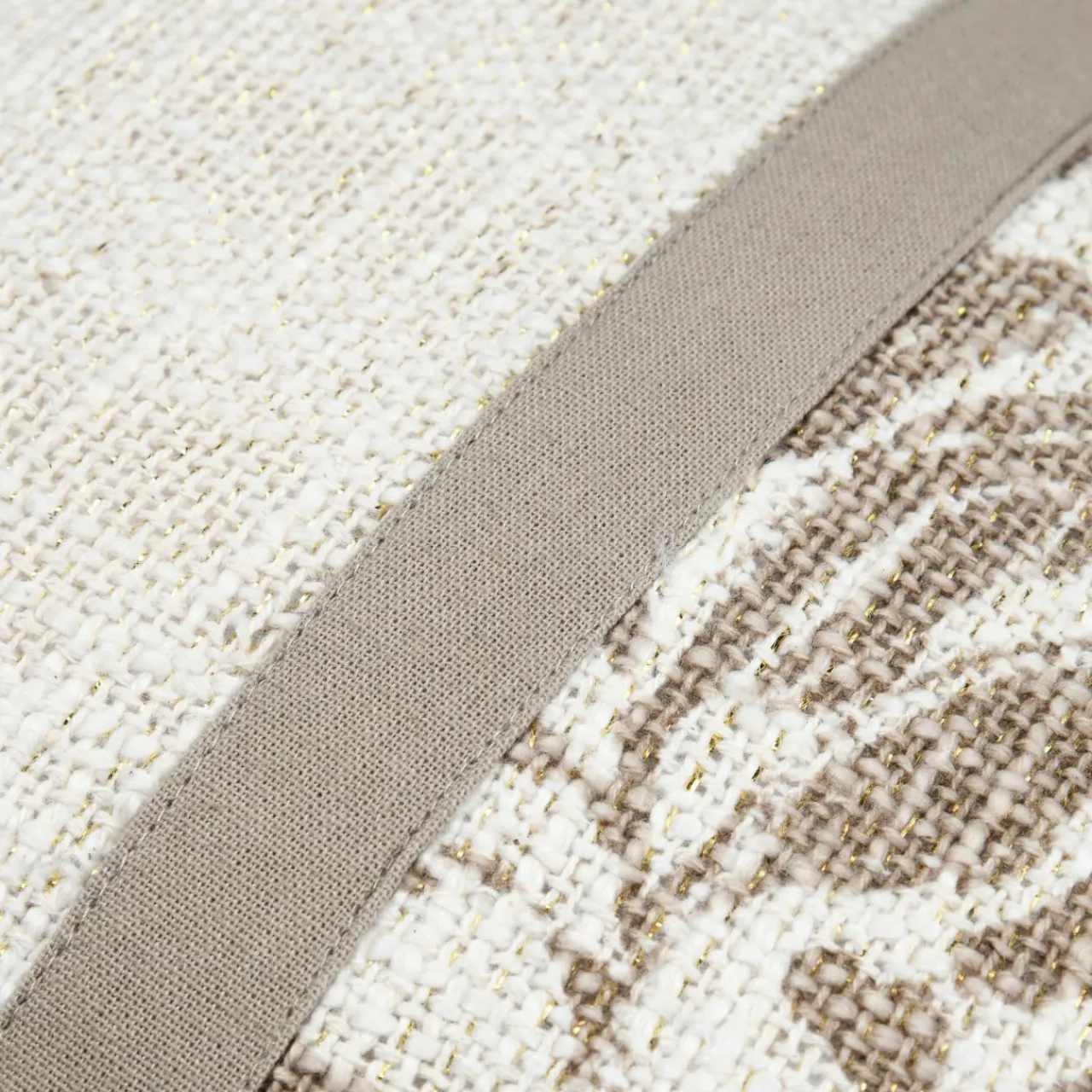 STOF Coussin rectangulaire coton (30 x 50 cm) Hemera Taupe Online