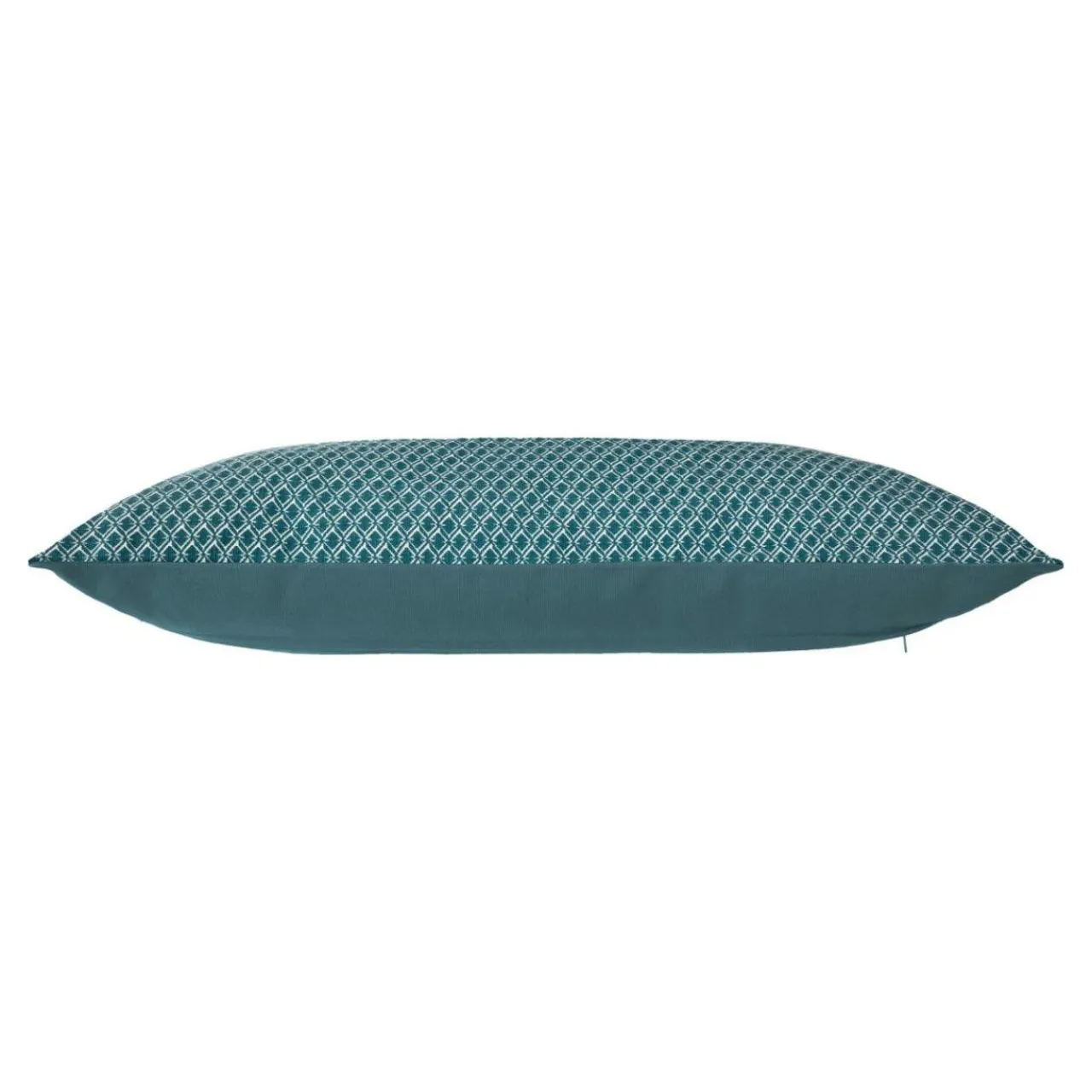 ATMOSPHERA Coussin rectangulaire coton (30 x 50 cm) Otto Bleu canard Hot