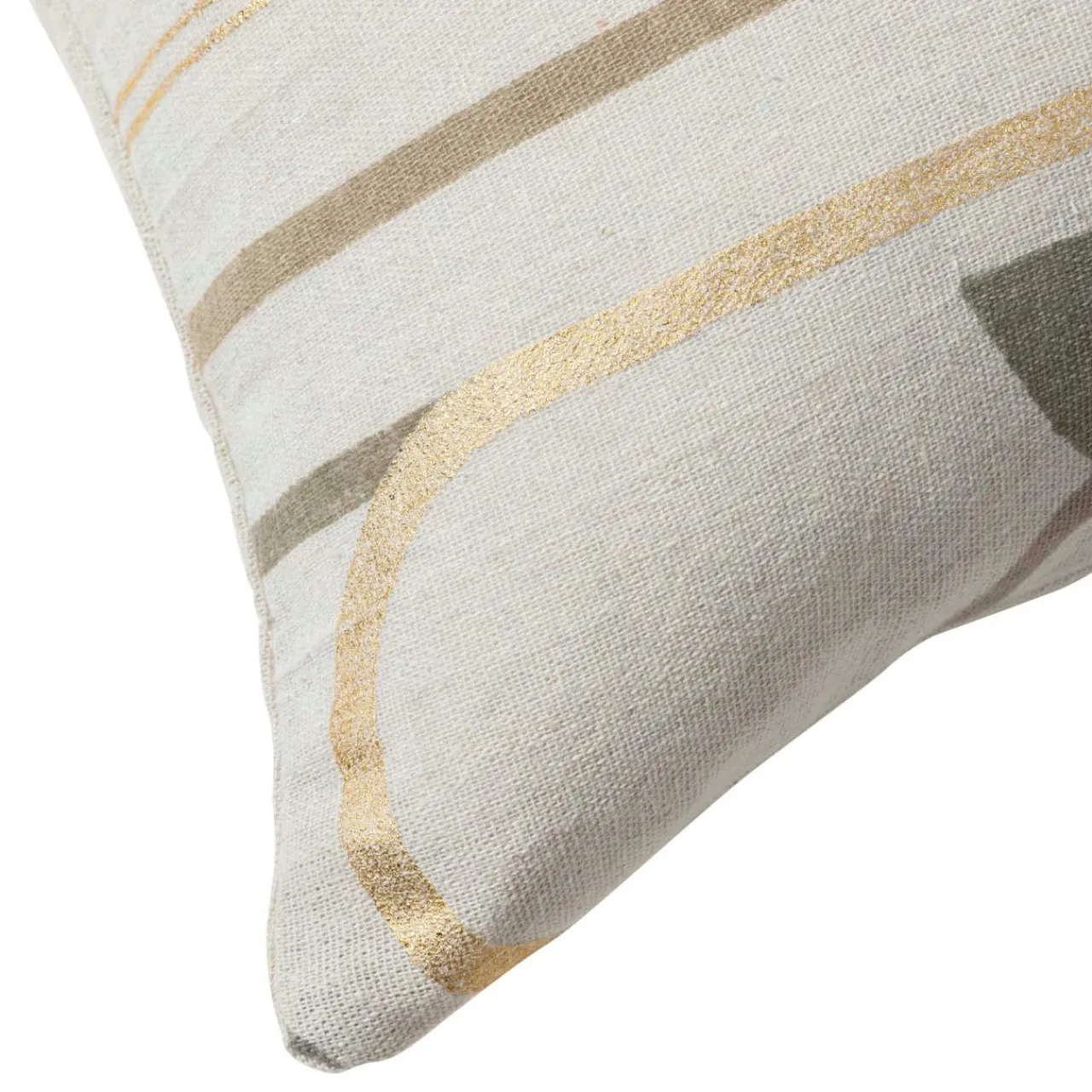 douceur d'intu017drieur Coussin rectangulaire coton (40 x 60 cm) Roseris Gris Sale