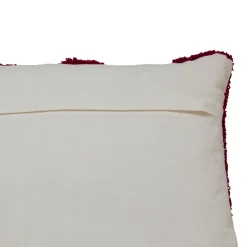 Atmosphera, cru017dateur d'intu017drieur Coussin rectangulaire coton (38 x 58 cm) Poppy Violet New