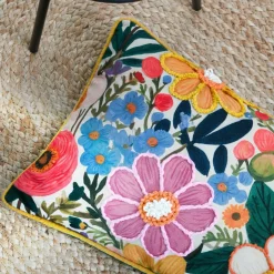 STOF Coussin rectangulaire coton (30 x 50 cm) Betty Multicolore