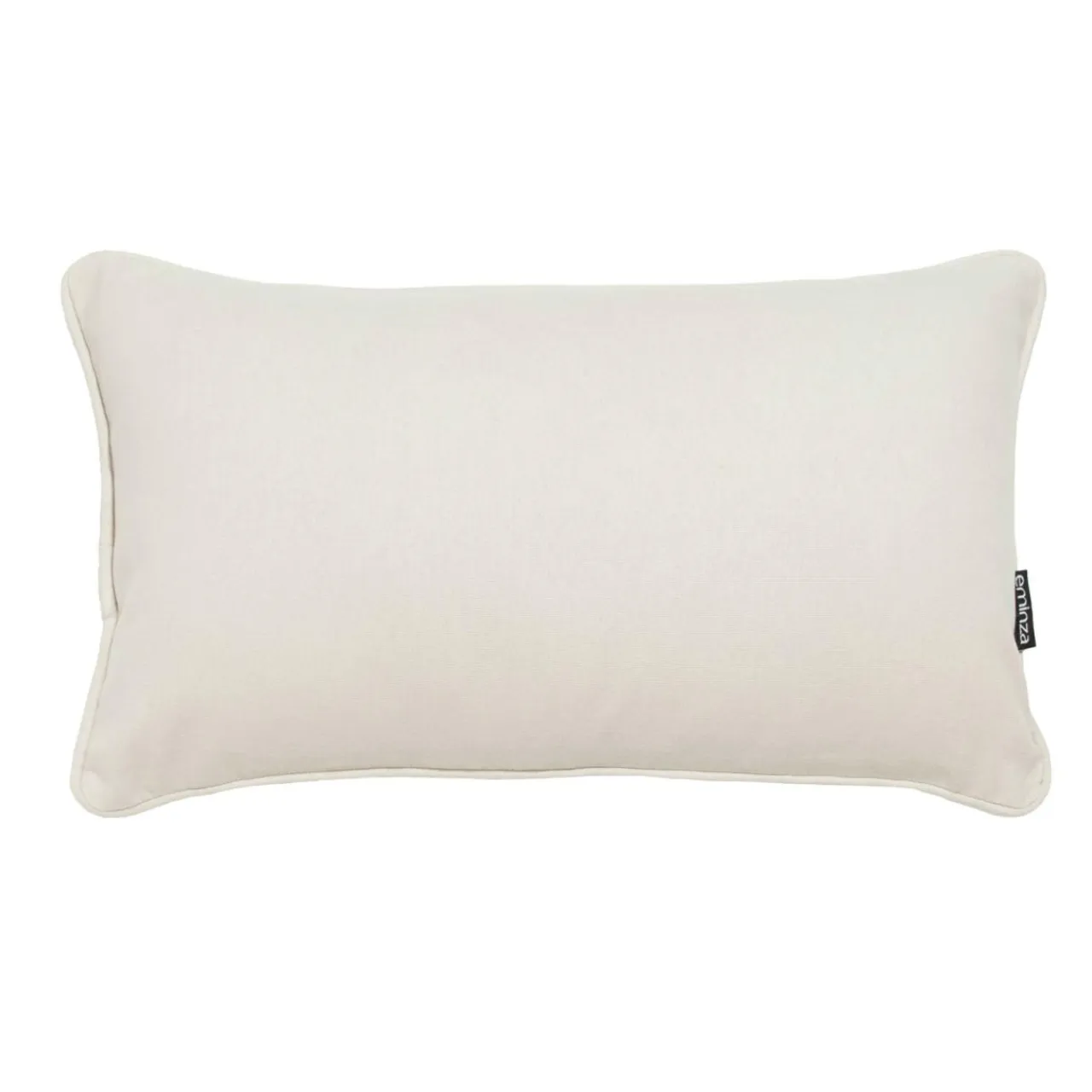 EMINZA Coussin rectangulaire coton (30 x 50 cm) Pixel Beige