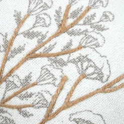STOF Coussin rectangulaire coton (30 x 50 cm) Oriana Ecru Hot