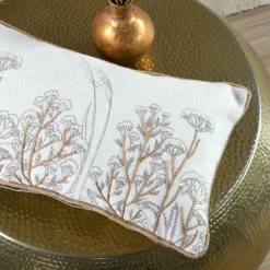 STOF Coussin rectangulaire coton (30 x 50 cm) Oriana Ecru Hot
