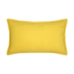 STOF Coussin rectangulaire coton (30 x 50 cm) Blokken Jaune moutarde Sale