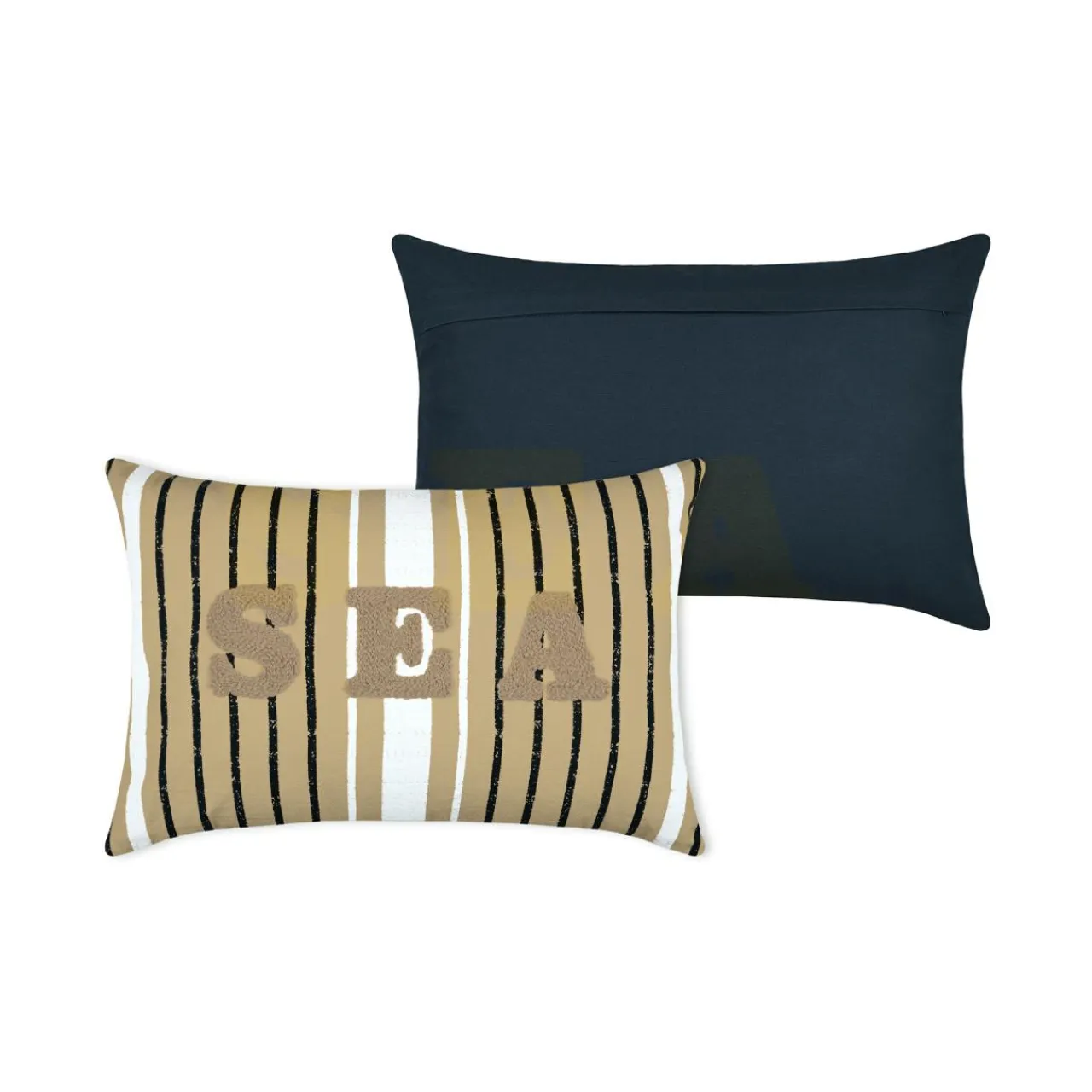 STOF Coussin rectangulaire coton (40 x 60 cm) Maritime Beige Best