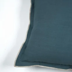 STOF Coussin rectangulaire coton (40 x 60 cm) Helios Bleu Hot