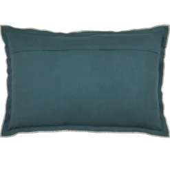 STOF Coussin rectangulaire coton (40 x 60 cm) Helios Bleu Hot