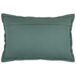 STOF Coussin rectangulaire coton (40 x 60 cm) Helios Vert Outlet