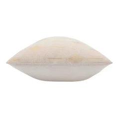 douceur d'intu017drieur Coussin rectangulaire coton (40 x 60 cm) Ondine Blanc New
