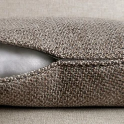 EMINZA Coussin rectangulaire effet chiné (40 x 60 cm) James galet Gris Online