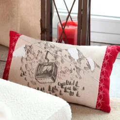 STOF Coussin rectangulaire en coton (30 x 50 cm) Villard Écru Ecru Best