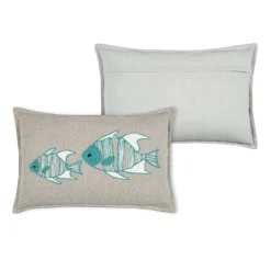 STOF Coussin rectangulaire en coton (35 x 50 cm) Barbade Beige Sale