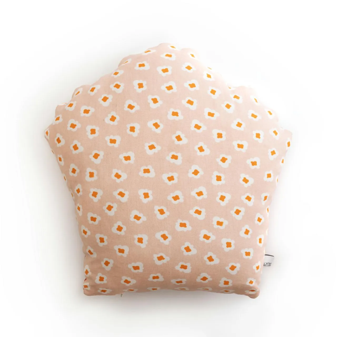 L'EFFET PAPILLON Coussin rectangulaire enfant coton (40 x 42 cm) Fresh popcorn Rouge Clearance