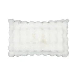 STOF Coussin rectangulaire fausse fourrure (50 x 80 cm) Nebraska Ecru Online