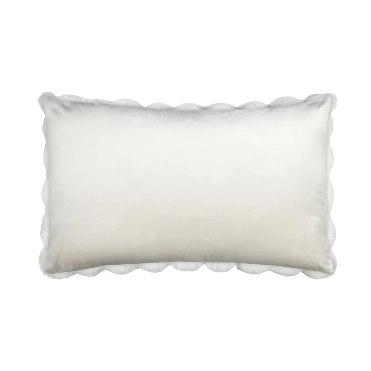 STOF Coussin rectangulaire fausse fourrure (50 x 80 cm) Nebraska Ecru Online