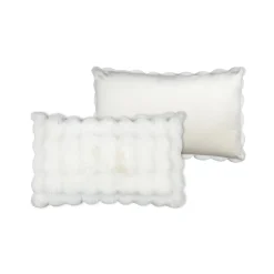STOF Coussin rectangulaire fausse fourrure (50 x 80 cm) Nebraska Ecru Online