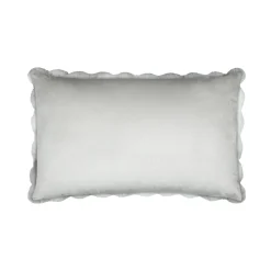 STOF Coussin rectangulaire fausse fourrure (50 x 80 cm) Nebraska perle Gris Hot