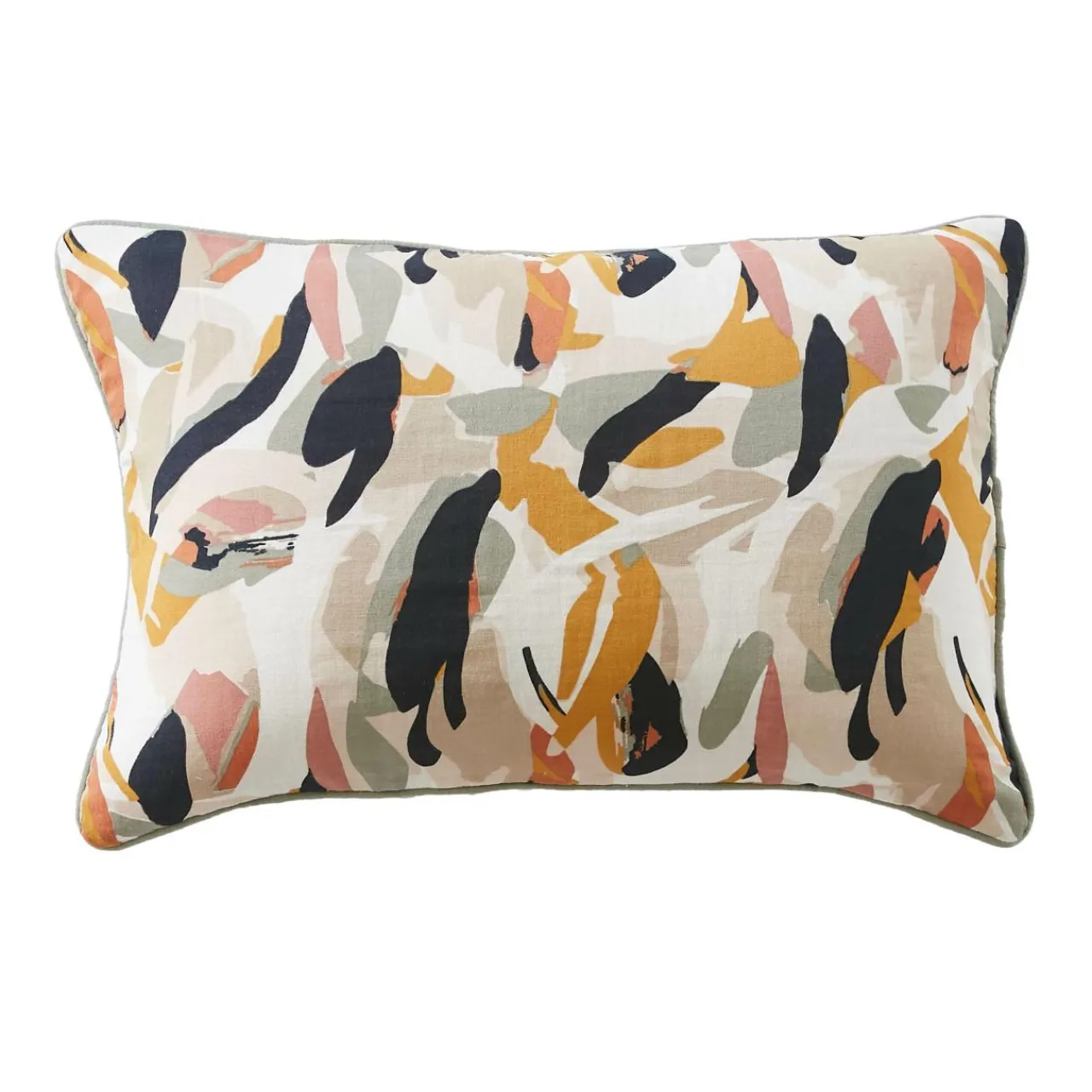 EMINZA Coussin rectangulaire gaze de coton (40 x 60 cm) Mathilda Multicolore Hot