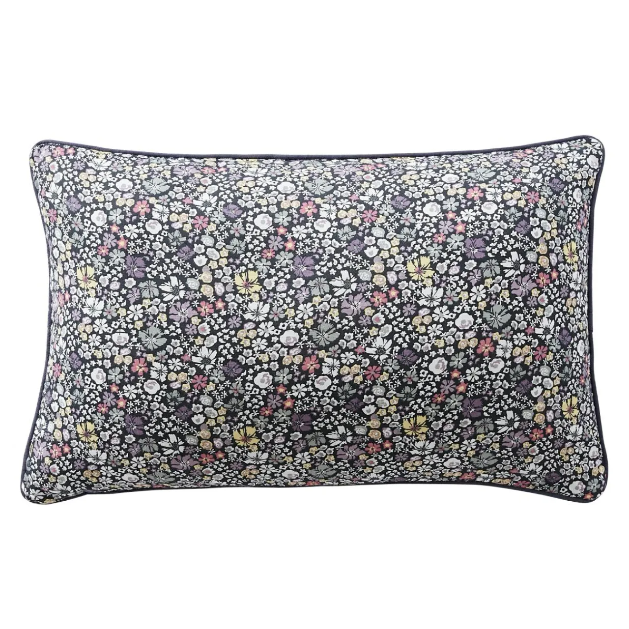 EMINZA Coussin rectangulaire gaze de coton (40 x 60 cm) Elya Violet Best