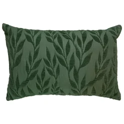 Atmosphera, cru017dateur d'intu017drieur Coussin rectangulaire gaze de coton (38 x 58 cm) Letho Vert tilleul Hot