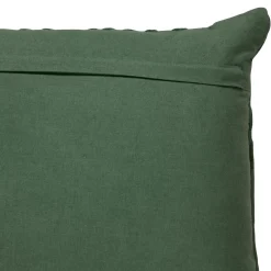 Atmosphera, cru017dateur d'intu017drieur Coussin rectangulaire gaze de coton (38 x 58 cm) Letho Vert tilleul Hot