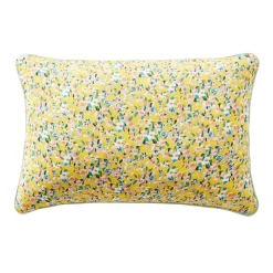 EMINZA Coussin rectangulaire gaze de coton (40 x 60 cm) Abigaël Jaune Online
