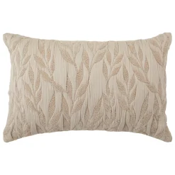Atmosphera, cru017dateur d'intu017drieur Coussin rectangulaire gaze de coton (38 x 58 cm) Letho Beige New