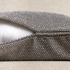 EMINZA Coussin rectangulaire tissé (40 x 60 cm) Oscar Gris Anthracite Hot