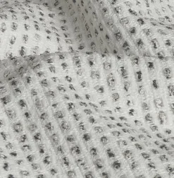 EMINZA Coussin rectangulaire tissé (40 x 60 cm) Oscar perle Gris Hot