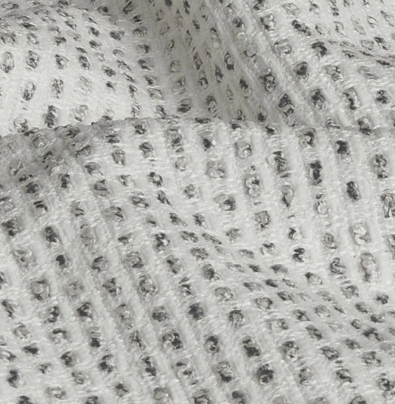 EMINZA Coussin rectangulaire tissé (40 x 60 cm) Oscar perle Gris Hot
