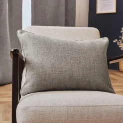 EMINZA Coussin rectangulaire tissé (40 x 60 cm) Alba Taupe Best