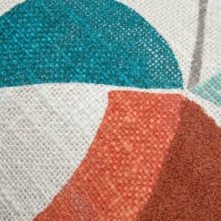 STOF Coussin rectangulaire tufté (40 x 60 cm) Blokken Multicolore Discount