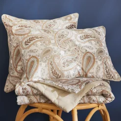 EMINZA Coussin rectangulaire velours (40 x 60 cm) Dolores Beige Outlet