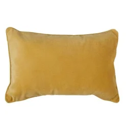 ATMOSPHERA Coussin rectangulaire (30 x 50 cm) Lilou Ocre Jaune ocre Online